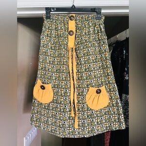 Y2K Scrapbook Mini Strapless 60s Vibe Dress